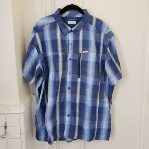 Columbia Omni-Shade Button Down Tee Shirt